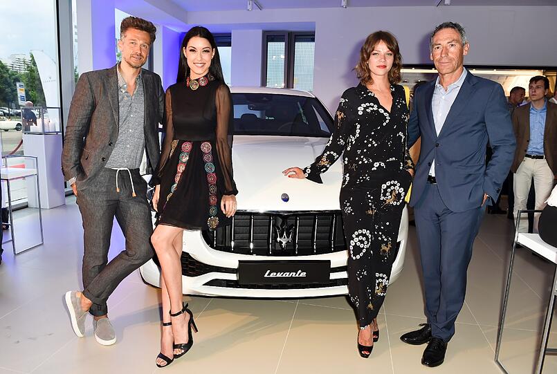 Wayne Carpendale, Rebecca Mir, Jessica Schwarz und Achim Saurer