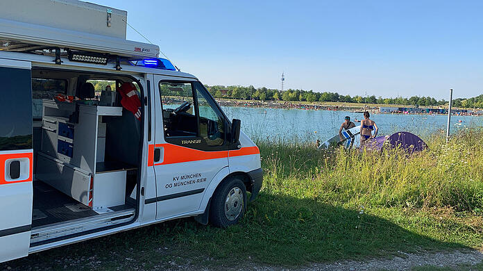 Am Riemer See wäre am Wochenende beinahe ein Kleinkind ertrunken. (Symbolbild)