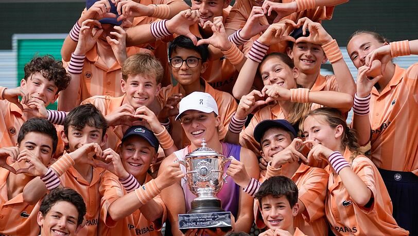 French-Open-Siegerin Iga Swiatek ist die Tennis-Königin von Paris.