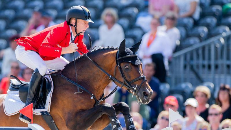 Die deutschen Reiter um Marcus Ehning fielen zurück. Die deutschen Reiter um Marcus Ehning fielen zurück.
