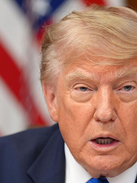 Trump k&uuml;ndigte weitere Angriffe auf den Iran an, wird aber nicht konkret.