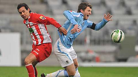 Fällt im Jubiläumsspiel aus: Benny Lauth (rechts).
