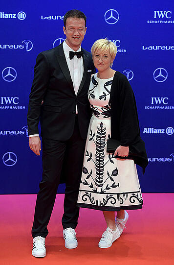 Ex-Fußballer Fredi Bobic und Frau Britta