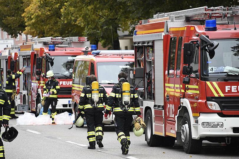 Die Bilder vom Brandort.