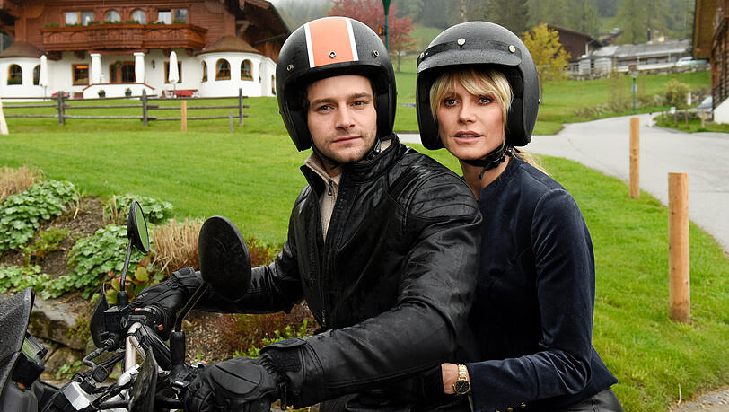 Heidi Klum spielt bei den Bergrettern die Event-Managerin "Isabell"