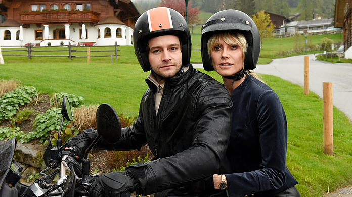 Heidi Klum spielt bei den Bergrettern die Event-Managerin "Isabell"
