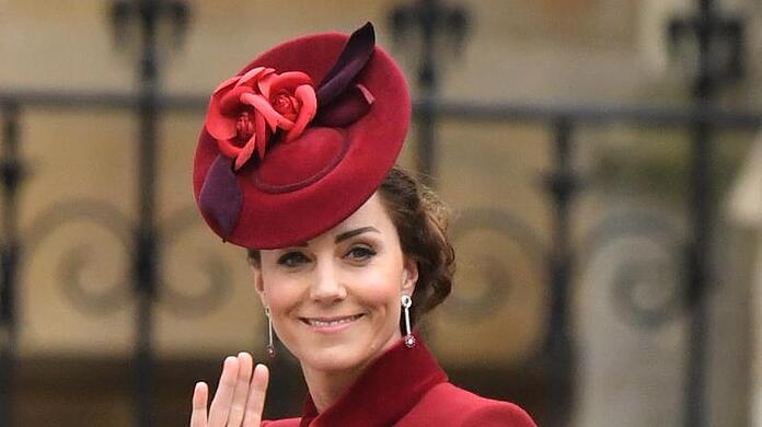Herzogin Catherine, genannt Kate, am Commonwealth-Tag 2020 in London.