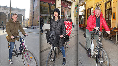 Welcher Radl-Typ sind Sie? Die AZ hat sich in der Stadt umgehört.