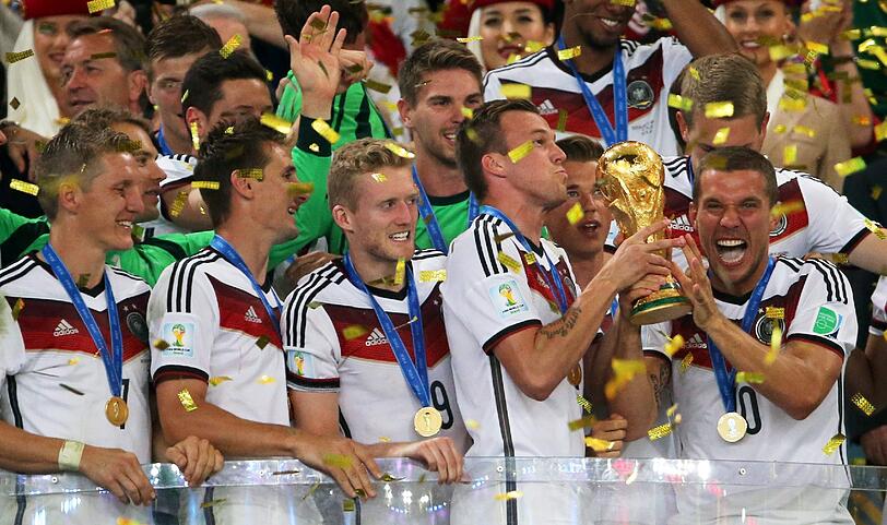 Die Feier-Bilder der WM-Helden.