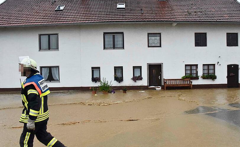 Sehen Sie hier weitere Bilder vom Unwetter im Landkreis Erding.