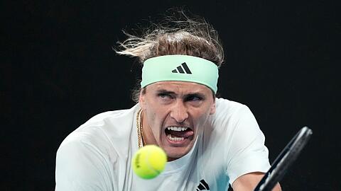 Steht bei den Australian Open in der nächsten Runde: Alexander Zverev.