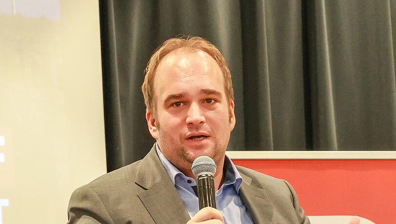 Sebastian Roloff (41) tritt im Münchner Süden an. 2021 zog er zum ersten Mal in den Bundestag ein.
