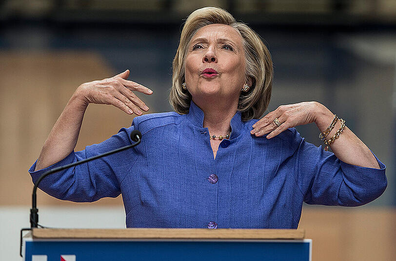 Hillary Clinton war wegen der Nutzung ihrer privaten E-Mail-Adresse für dienstliche Korrespondenz in die Kritik geraten.
