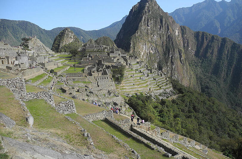 Die Inka-Stadt Machu Picchu ist Weltkulturerbe und eine der größten Touristenattraktionen in Südamerika.