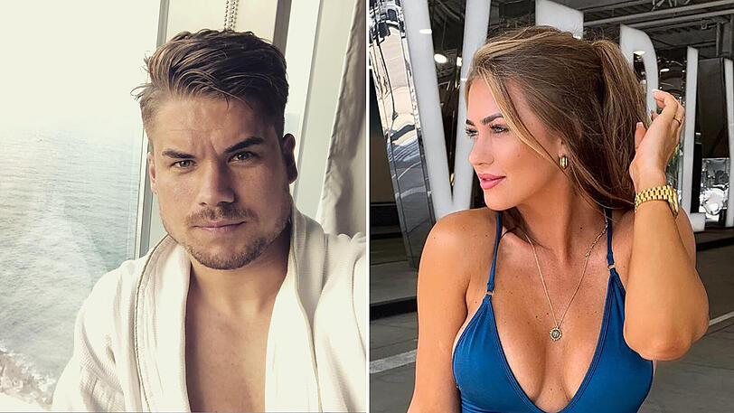 Ein glückliches Paar: Fußballer Alexander Meyer und Influencerin Jessica Paszka