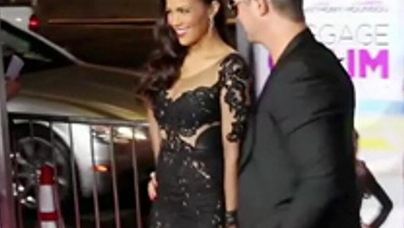 Paula Patton auf der Film-Premiere von "Gabbage Claim" neben Ehemann Robin Thicke Paula Patton auf der Film-Premiere von "Gabbage Claim" neben Ehemann Robin Thicke