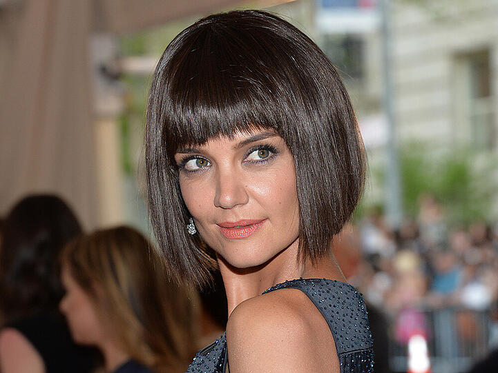 Auf der Met Gala überraschte Katie Holmes mit voluminösem Bob