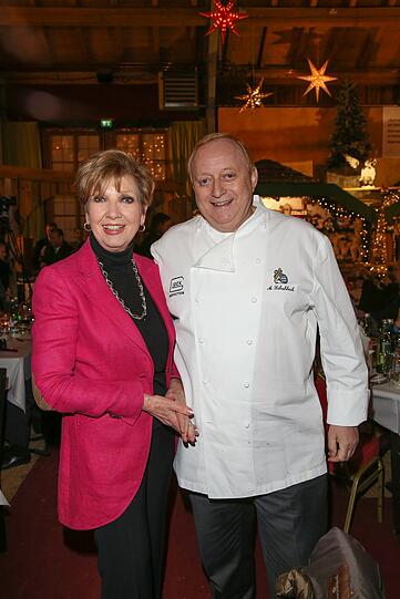Carolin Reiber und Alfons Schuhbeck
