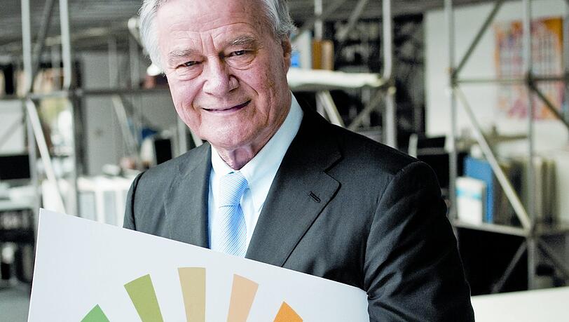 Der Kommunikationsdesigner Coordt von Mannstein hat das bekannte Logo der Glücksspirale entworfen. Der Kommunikationsdesigner Coordt von Mannstein hat das bekannte Logo der Glücksspirale entworfen.