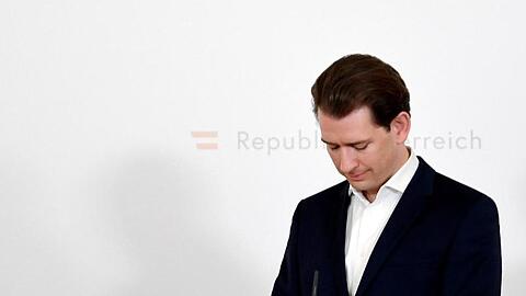 Schlittert er mit seiner ÖVP in eine Regierungskrise? Sebastian Kurz, Bundeskanzler von Österreich.