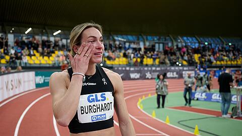 Sprinterin Alexandra Burghardt beendet ihre Karriere. (Archivbild)