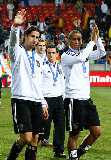 Kein Triple, bitte: Fünf Mal war eine DFB-Elf im Spiel um Platz drei beteiligt: &rsquo;34, &rsquo;58, &rsquo;70 sowie 2006 und 2010.
