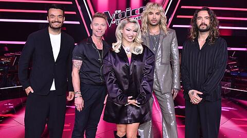 Die neuen "The Voice of Germany"-Coaches.