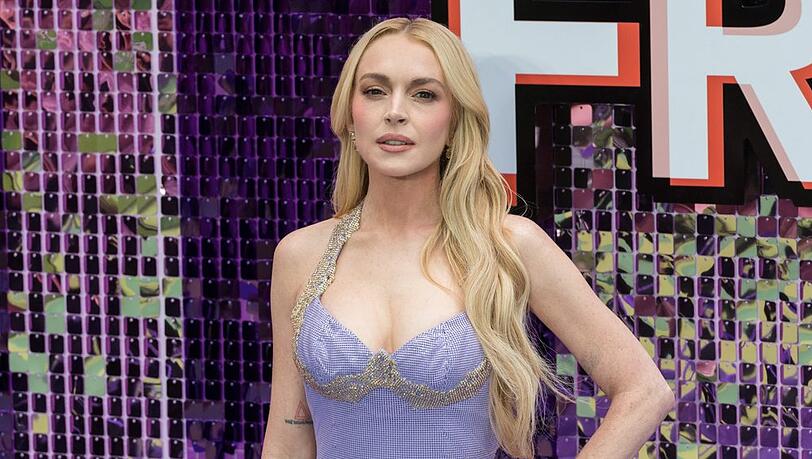 Lindsay Lohan auf der Premiere von "Freakier Friday" in London.