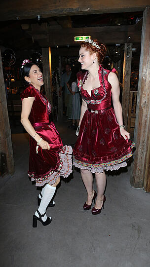 Viktoria Lauterbach Skaf und Barbara Meier.
