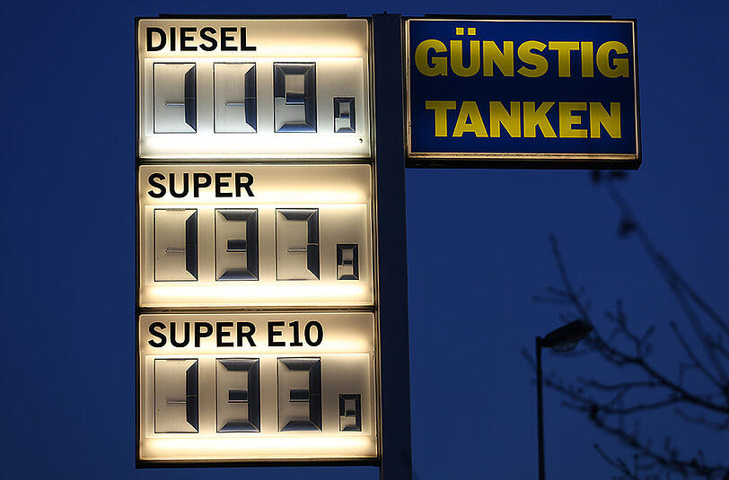 Günstiges Tankjahr 2014: Solche Preise gab es seit 2010 nicht.