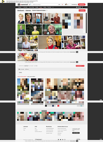 Auch Katrin Habenschaden ist mit einer Galerie vertreten. Auch Katrin Habenschaden ist mit einer Galerie vertreten.