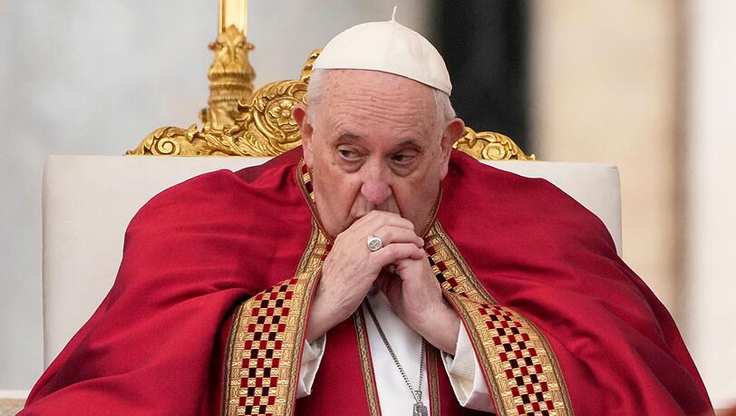 Papst Franziskus war der zweitälteste Papst der Geschichte. (Archivbild)