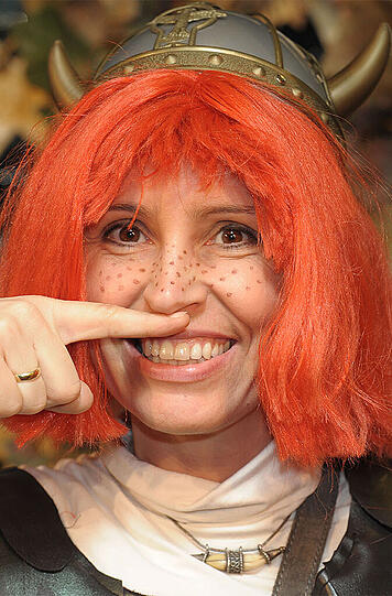 2010: Christine Haderthauer als Wickie.