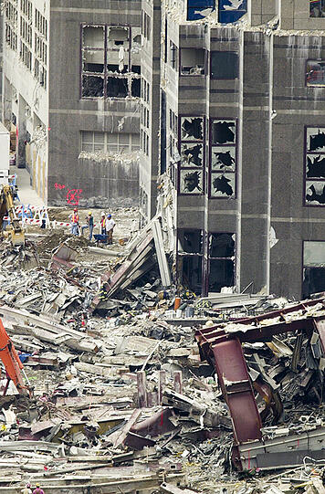 Impressionen vom 11. September 2001.