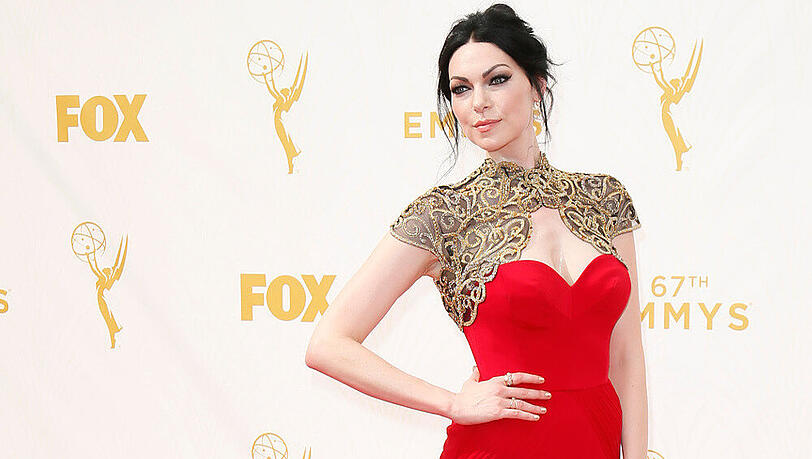 Laura Prepon auf dem roten Teppich der Emmy-Verleihung Laura Prepon auf dem roten Teppich der Emmy-Verleihung