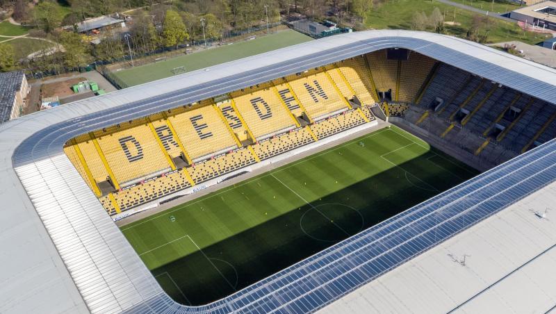 Das Team von Dynamo Dresden ist derzeit in Quarantäne. Das Team von Dynamo Dresden ist derzeit in Quarantäne.
