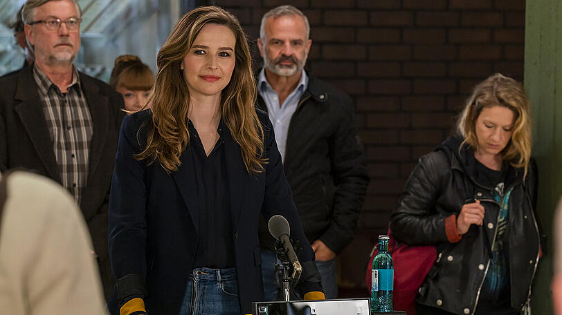 Katrin Bauerfeind geht als Frau Jordan erneut in den Kampf um Gleichstellung.