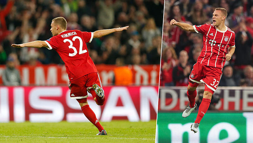 In absoluter Top-Form: Bayern-Überflieger Joshua Kimmich. In absoluter Top-Form: Bayern-Überflieger Joshua Kimmich.
