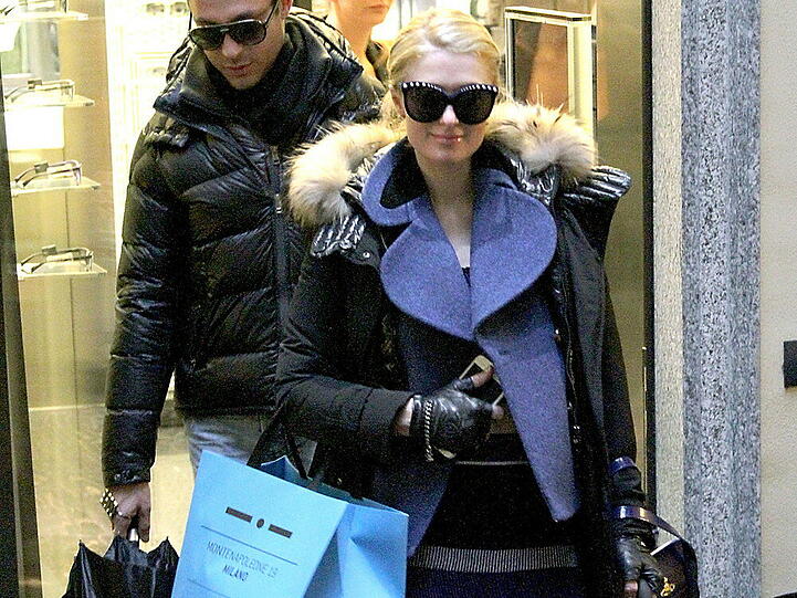 Auch Paris Hilton liebt es einzukaufen, so wie bei ihrer jüngsten Shoppingtour in Mailand