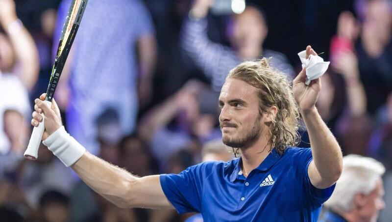 Stefanos Tsitsipas holte im dritten Einzel den zweiten Sieg für Team Europe. Stefanos Tsitsipas holte im dritten Einzel den zweiten Sieg für Team Europe.