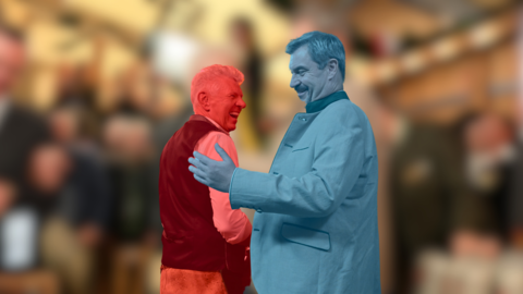 Wegen Markus Söder darf er nochmal antreten: Aber jetzt ist OB Dieter nicht sehr erfreut. Die beiden befinden sich in einem öffentlichen Zwist. Worum es geht, erfahren Sie in der AZ.