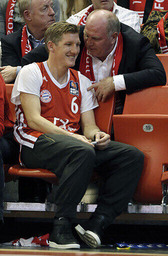 Bastian Schweinsteiger und Uli Hoeneß