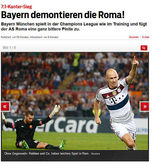 Von einer Demontage spricht das Schweizer Portal Blick.ch