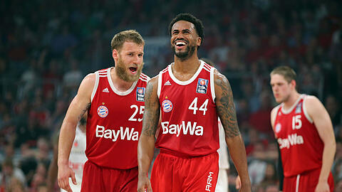 Am Mittwoch empfangen die Basketballer des FC Bayern die MAnnschaft aus Bamberg zum zweiten Finalspiel im Audi Dome.