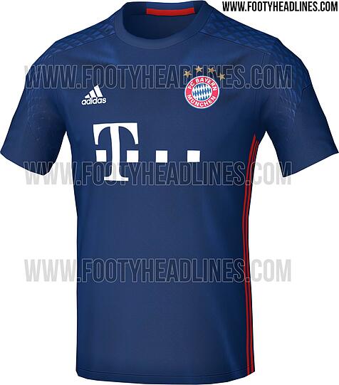 Das Torwarttrikot: Manuel Neuer spielt ab der kommenden Saison in blau.