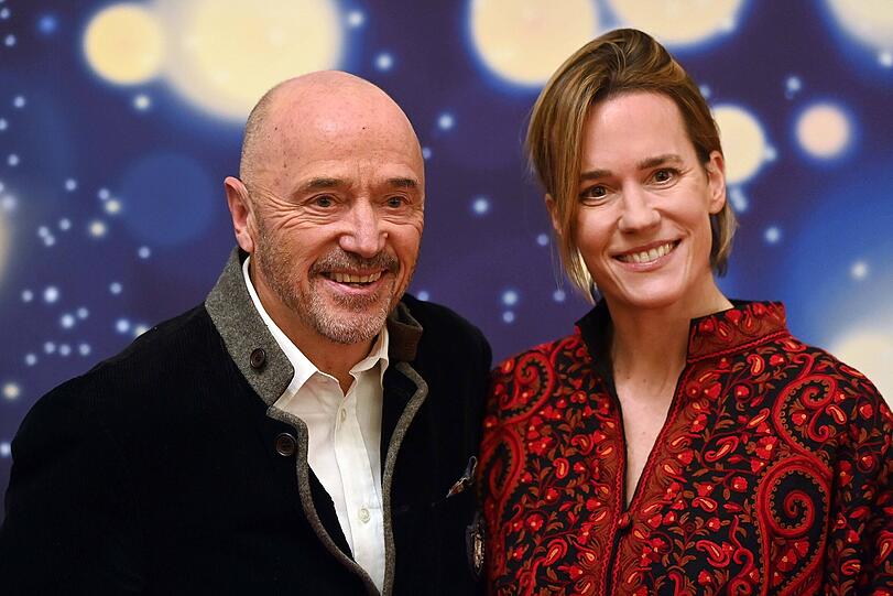 Christian Neureuther mit Tochter Amelie Christian Neureuther mit Tochter Amelie