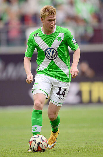 Kevin de Bruyne (23 Jahre, VFL Wolfsburg, MW 28 Mio. €)