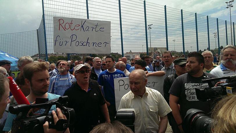 Bilder vom Protestmarsch gegen Gerhard Poschner. Bilder vom Protestmarsch gegen Gerhard Poschner.