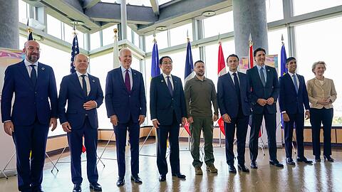Die Regierungschefs der G7 Staaten treffen sich im japanischen Hiroshima zu ihren jährlichen Beratungen.