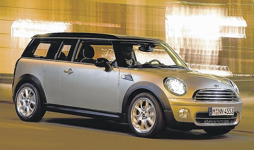 3,94 Meter ist der Mini Clubman lang. Das ermöglicht bessere Shopping-Möglichkeiten als in der Normal-Version.